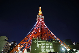 「東京タワー クリスマス・ライトダウンストーリー」