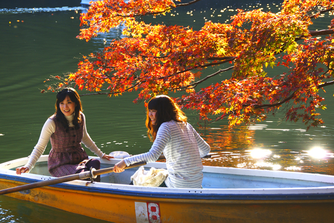 鎌北湖の紅葉