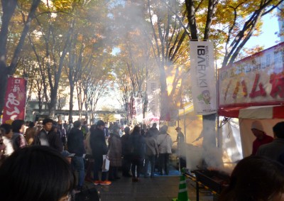 過去の茨城あんこうフェア 風景 画像:茨城県提供