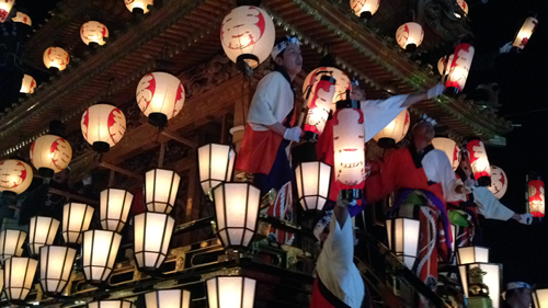 秩父神社の例大祭「秩父夜祭」