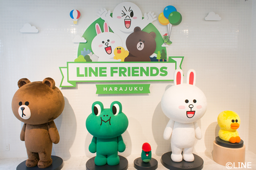 日本初の Line 公式キャラクターショップが原宿にオープン おでかけガイド 東京版