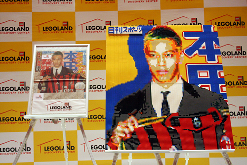 名門ACミランに背番号10番で入団した本田圭佑選手