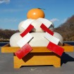 こどもの国に「ジャンボ鏡もち」が登場!