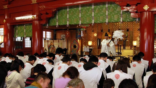 「祈願串」の大願成就を祈願する「祈願串成就祭」