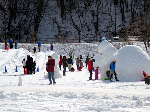 雪まつり会場