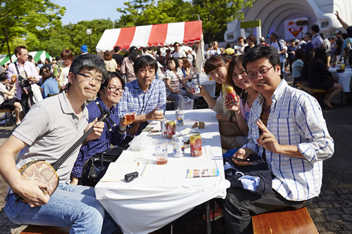 みんなで飲んで食べてわいわい フェスティバルの魅力堪能