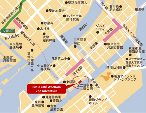 最寄り駅 都営地下鉄大江戸線「勝どき駅」徒歩約5分