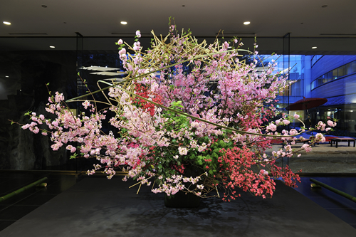 昨年度出展の様子「エントランスロビー」