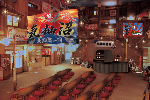 新横浜ラーメン博物館が気仙沼一色に