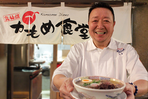 「かもめ食堂」を復活させた千葉憲二氏(気仙沼出身)