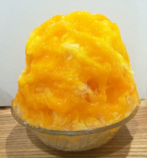 美味しいみかんをたっぷり使った「みかんヨーグルト」 料金800円