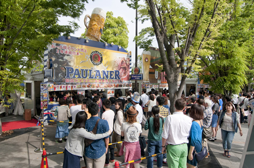 本場直送のドイツビールの数々を多種用意 飲み比べが楽しみ!