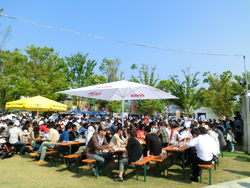 開催はゴールデンウィーク!新緑の中、ドイツビールとドイツ料理、音楽で満喫