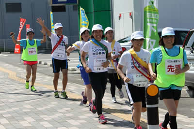 「1000キロメートル縦断リレー2015」の参加者1,000人募集!