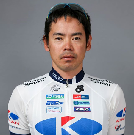 ロードレースチーム「キナンサイクリングチーム」の山本雅道選手による「ツアー・オブ・ジャパン」トークショー