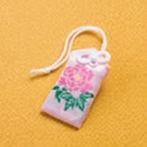 ぼたん守(ぼたん苑の時期限定)500円 ぼたん苑を開催している時期だけの限定授与品。来苑の記念にどうぞ。