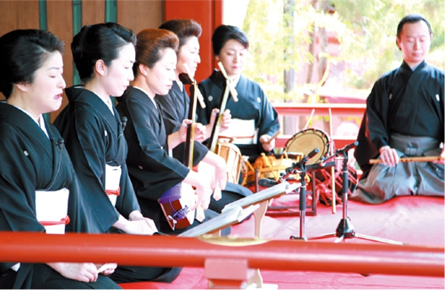 5月9日(土)「天下祭社中 長唄奉納演奏」