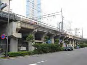 現在のJR秋葉原-御徒町駅間 高架下写真(開発前)