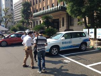 過去に実施した公道試乗会の様子