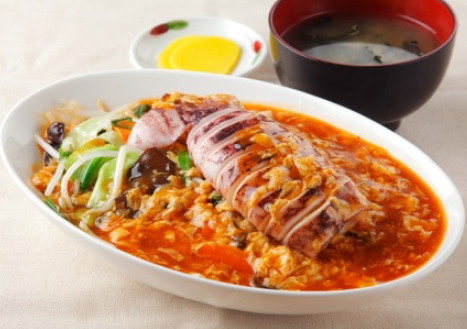 決勝大会出品作品 北海道・上里SA「い~いか丼」