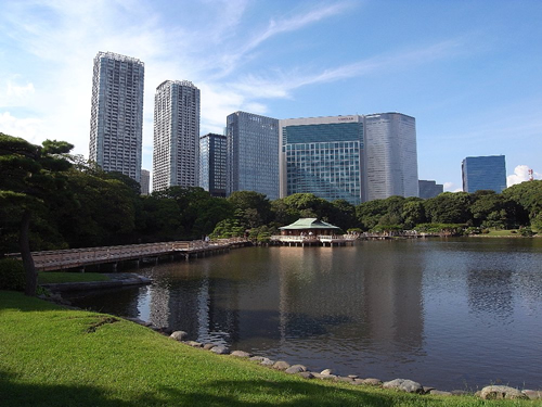 浜離宮恩賜庭園 戦災で焼失した「燕の御茶屋」の復元工事が完了 6月1日から公開