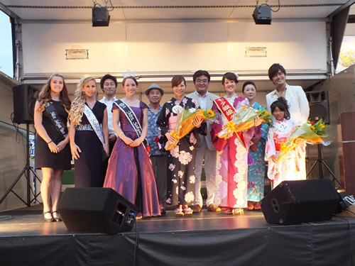 毎年人気のイベント「福生七夕織姫コンテスト」