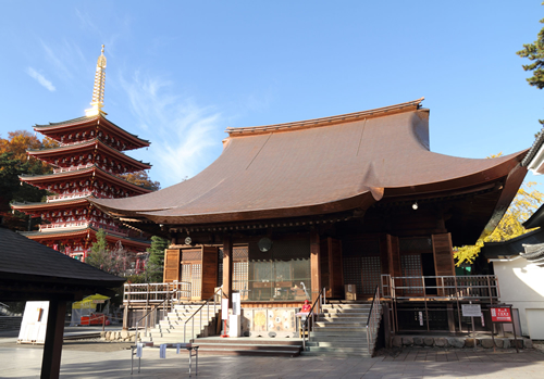 「高幡不動尊金剛寺」 関東三大不動、真言宗智山派別格本山「高幡不動尊金剛寺」 新選組土方歳三の菩提寺としても有名