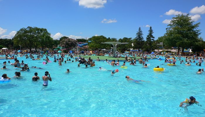 「国営昭和記念公園レインボープール」が2015年7月18日オープン!