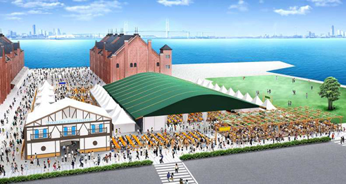 横浜赤レンガ倉庫でドイツビール祭り!「横浜オクトーバーフェスト 2015」が10/2(金)~10/18(日)まで