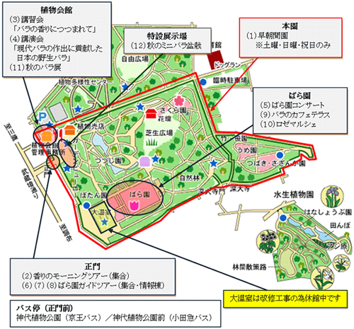 園内マップ