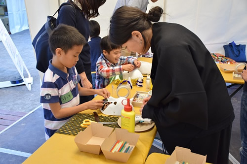 子どもも楽しめる各種ワークショップ(事前申込み制のものもあり)