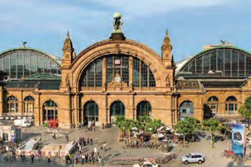 フランクフルト中央駅 1888年8月18日開業