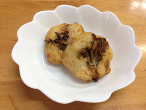 まいたけの薩摩揚げ