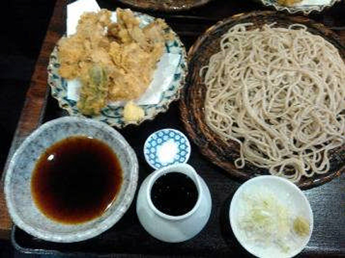 まいたけ天ざる