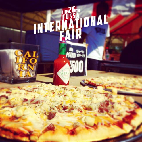 美味しそうなピザ アメリカならでは!