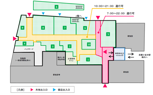 フロアマップ