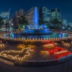 日比谷公園のキャンドルライトアップ「HIBIYA AKARI TERRACE 2015」が11/26、27(木・金)