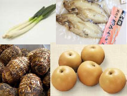 地域の生産者の新鮮野菜や果物などの農産物を販売