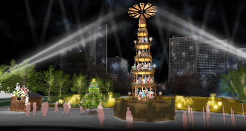 「東京クリスマスマーケット2015」ゲートイメージ