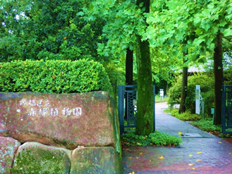 赤塚植物園 正門前